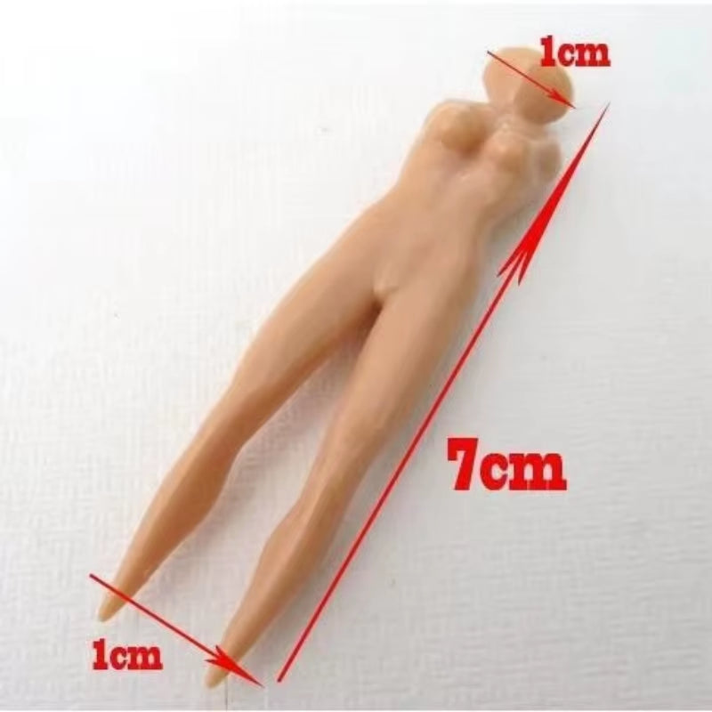 10Pcs/Set Tees Golf Tee Funny Golf Gift Sexy Naked Lady Woman Manikin Plastic Golf Equipment Accessories