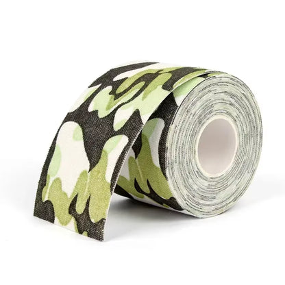 1 Roll Camouflage Kinesiologia Bandage Kinesiology Tape Sport Athletic Elbow Pads Knee Brace Support Sports Injury Basketball